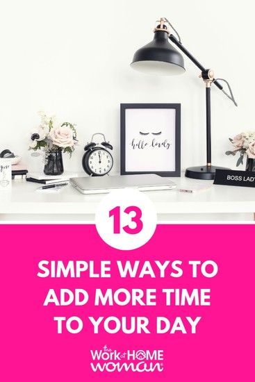 It doesn't take massive changes, to create big results. By making a few simple tweaks to your daily routine, you can easily add more time to your day. #time #productivity ⏰ via @theworkathomewoman