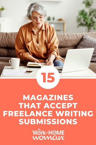 Not sure where to find work as a freelance writer? Check out this list of 15 magazines accepting freelance submissions; online and in print. via @theworkathomewoman