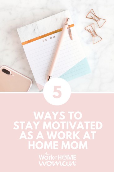 Work-at-home moms have the best of both worlds, right? We get to earn an income while staying home with our kids. But staying motivated while balancing work life and family life is no easy task. Here are some tips that can help you to stay motivated, so you can get your work tasks done. Click here to find out more. #workathome #motivation #wahm #productivity #worklife #balance #workfromhome https://www.theworkathomewoman.com/stay-motivated/  via @theworkathomewoman