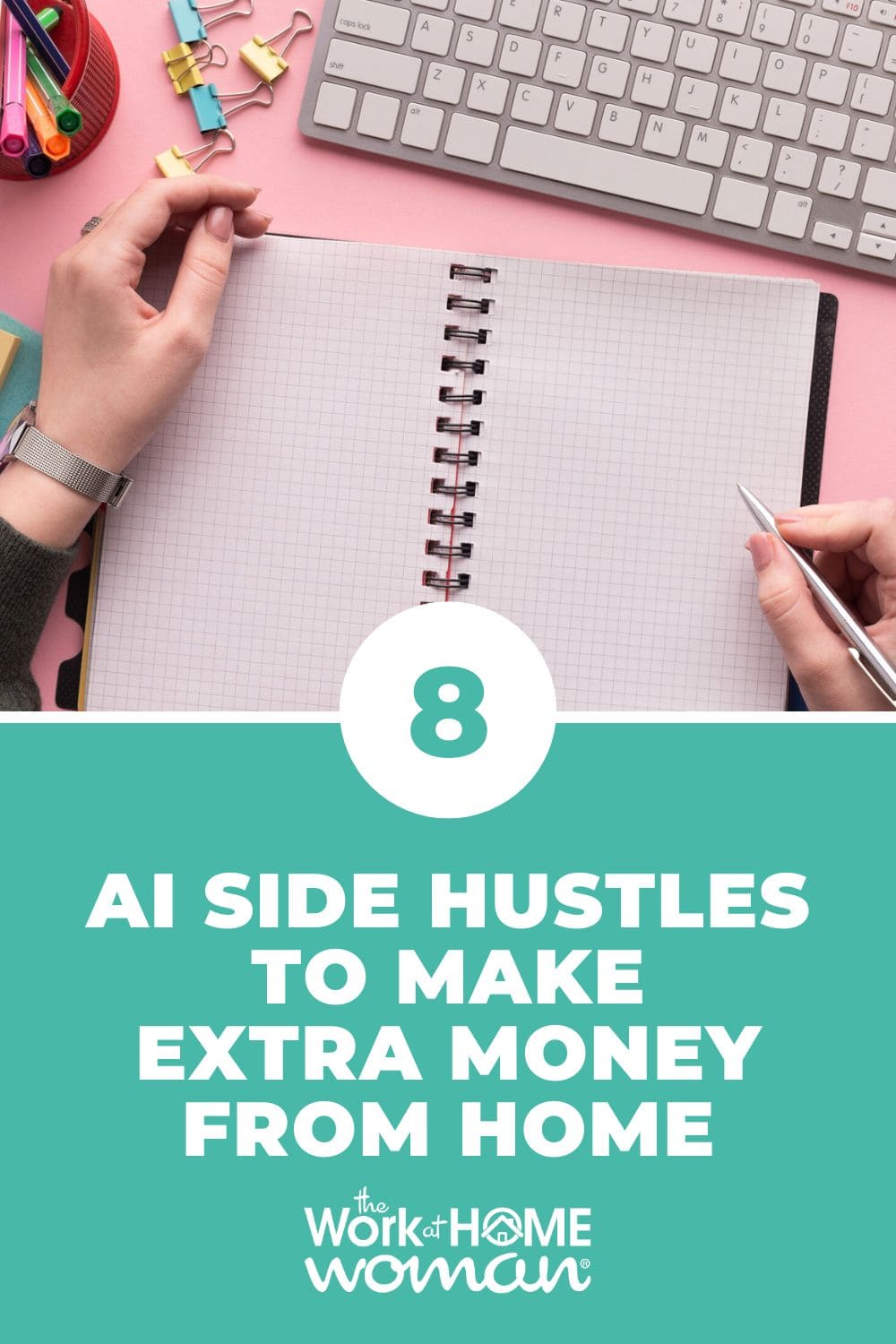 With advances in AI, there are many new ways to make money online! Here are 8 interesting AI side hustles to earn extra cash online! via @theworkathomewoman