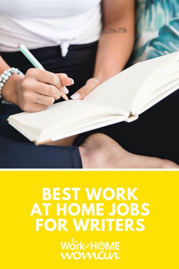 Would you like to work-from-home? Do you enjoy writing? Here are 14 types of writing work you can do, and where to find legit work-at-home jobs for writers. #writer #writing #workfromhome #workathome #freelance #freelancer #write #money via @theworkathomewoman