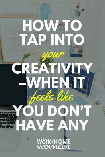 No matter how creative you are, we all experience dry spells. Here are ten ways to tap into your creativity, even if it feels like you don’t have any. #creative #creativity #inspiration #motivation  https://www.theworkathomewoman.com/tap-into-your-creativity/ via @theworkathomewoman