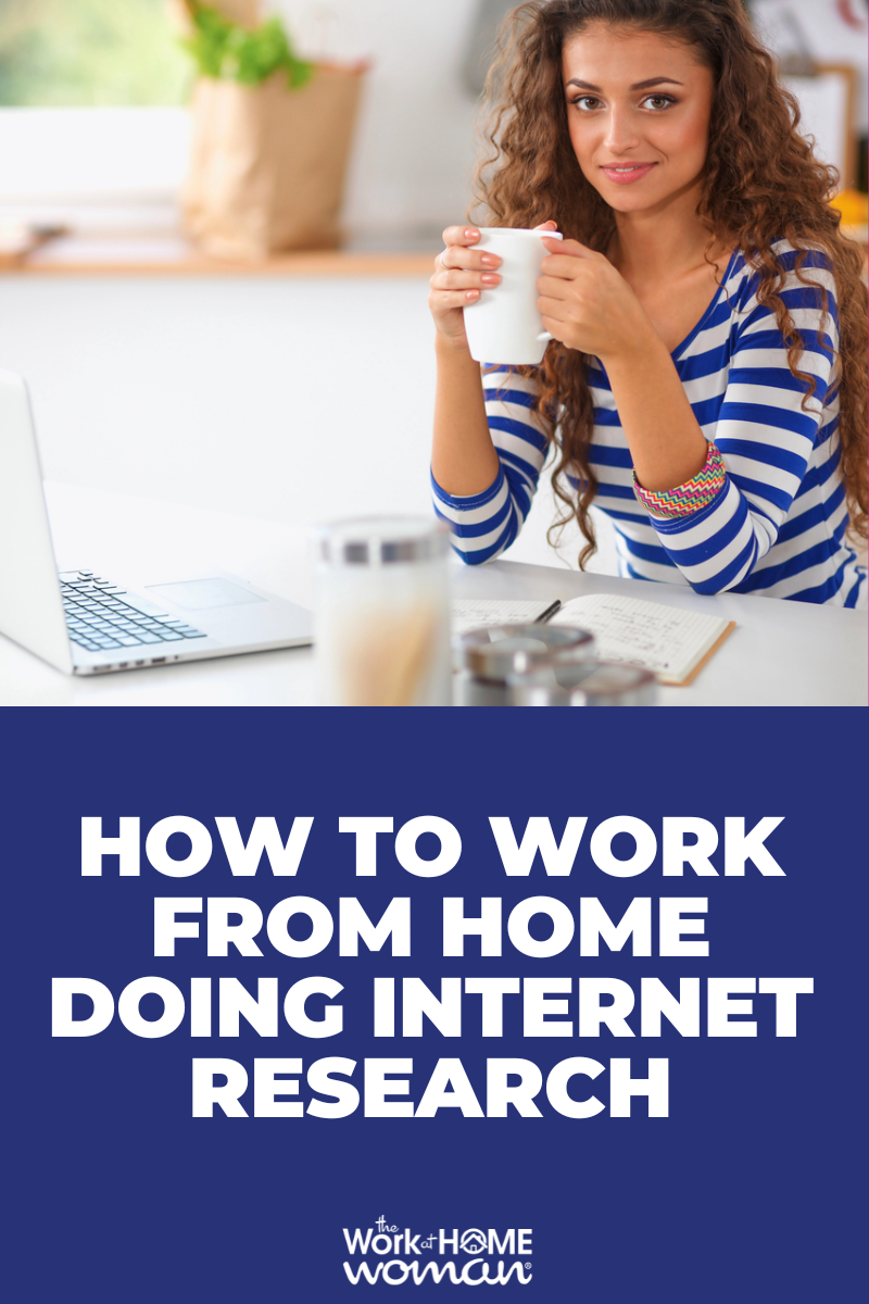 Internet Research is an excellent way for you to make money from home. Here are three ways you can work at home completing internet research tasks. via @theworkathomewoman