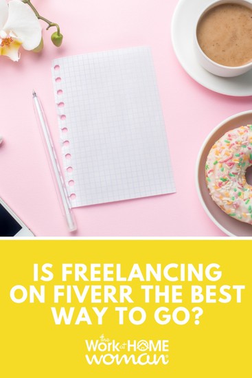 You've probably heard of Fiverr, but is freelancing on Fiverr the best way to go? Here are the pros and cons, plus some Fiverr alternatives. #freelancing #fiverr via @theworkathomewoman