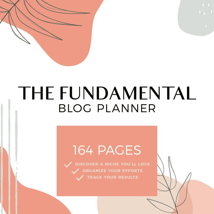 Feeling overwhelmed with all your blogging tasks? Get The Fundamental Blog Planner and manage your blogging business with ease. via @theworkathomewoman