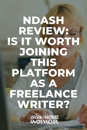 Are you a freelance writer looking for more clients? Here's my review of the nDash platform, so you can determine if it's right for you. #freelancer #writers #online #jobs via @theworkathomewoman